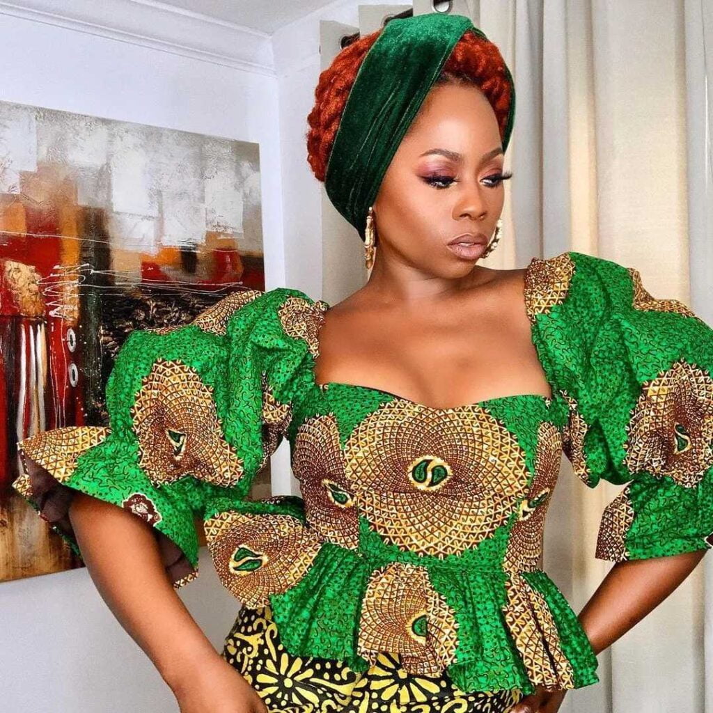 Skirt And Blouse Peplum Tops Designs