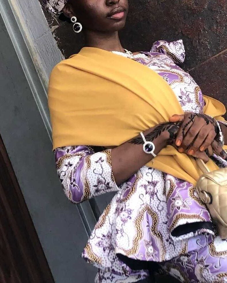 Unique And Latest Peplum Ankara Top And Skirt