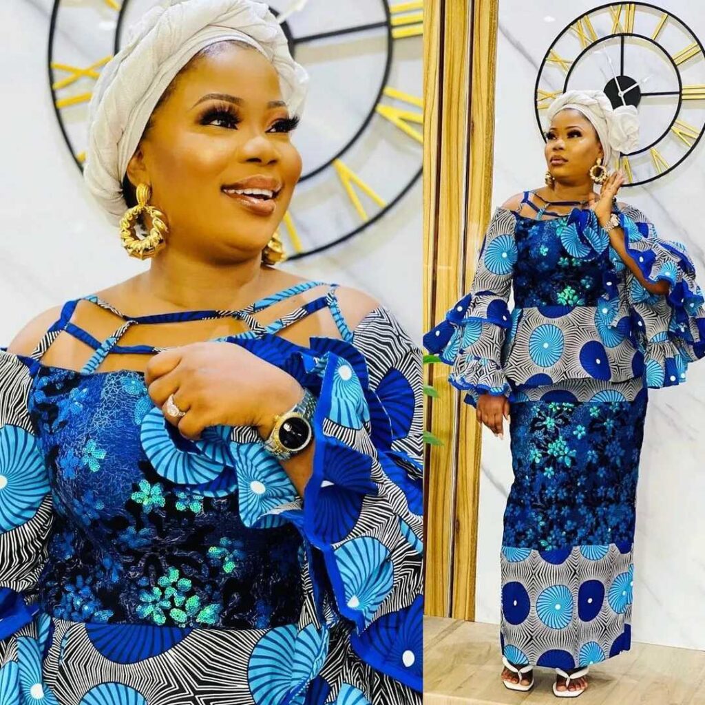 Alluring Peplum Ankara Skirt And Blouse Styles For Classic Ladies