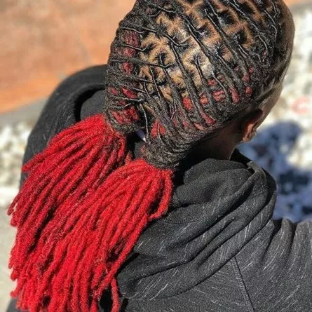 Basket-Weave Dreadlocks