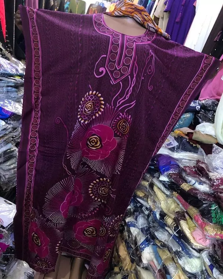 Latest Bubu Gown Styles For Pregnant Women