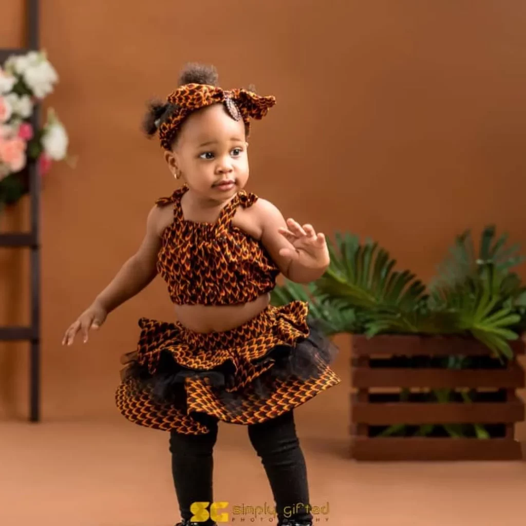 Latest Ankara Styles For Children