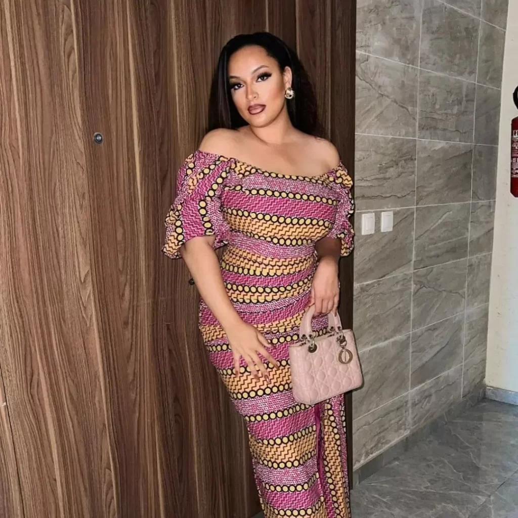Ankara Fabric Gown
