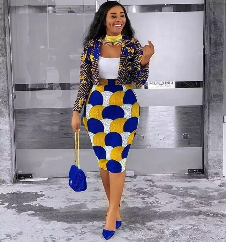 Latest Ankara Tops For Ladies