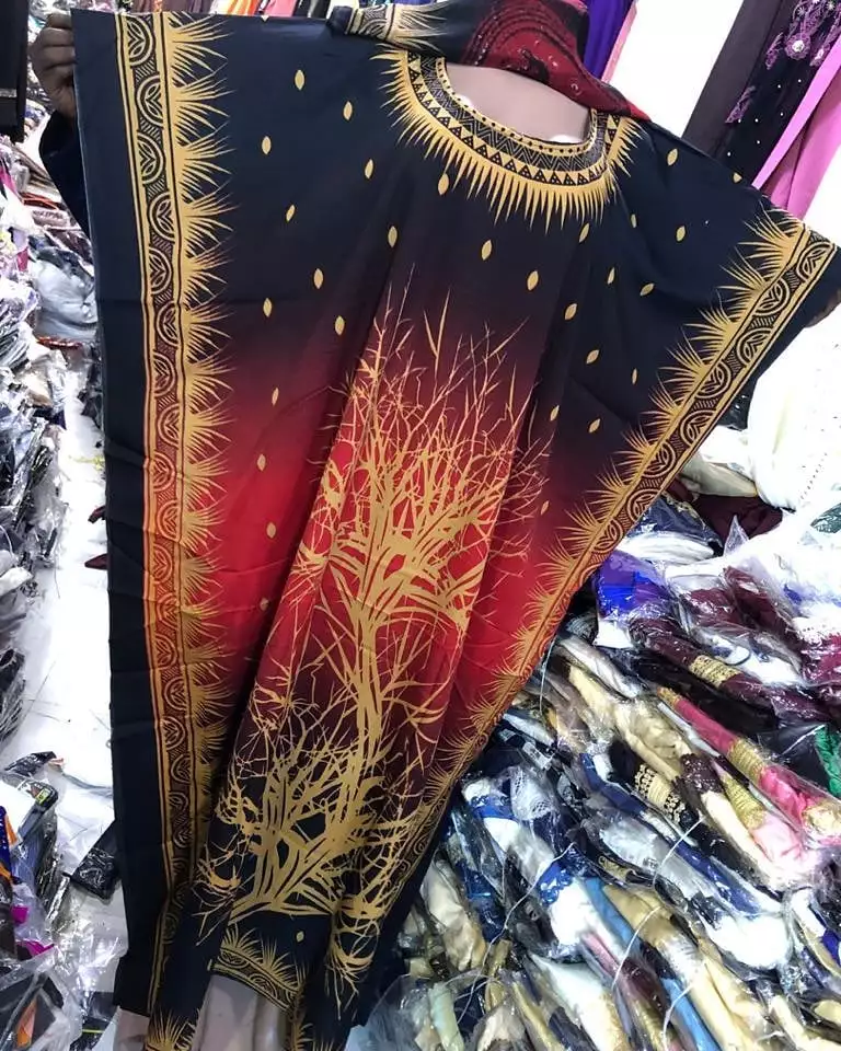 Latest Bubu Gown Styles For Ladies - Chiffon Bubu Gowns