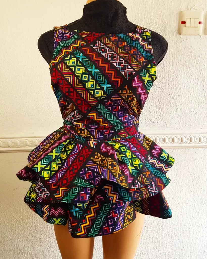 Latest Ankara Tops For Ladies