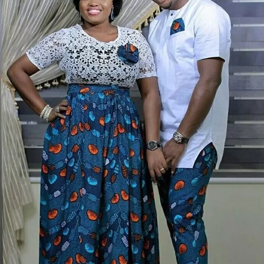 Stunning plain and pattern Ankara styles for men and women