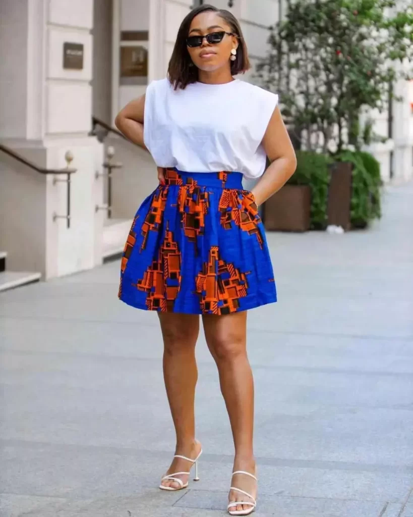 Latest Ankara Tops For Ladies