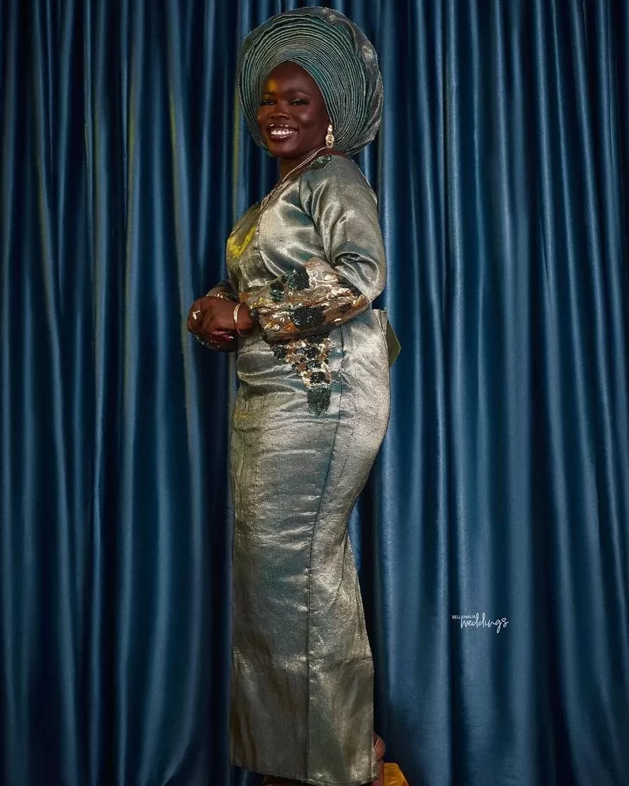 Traditional wedding attire for the bride's mother
