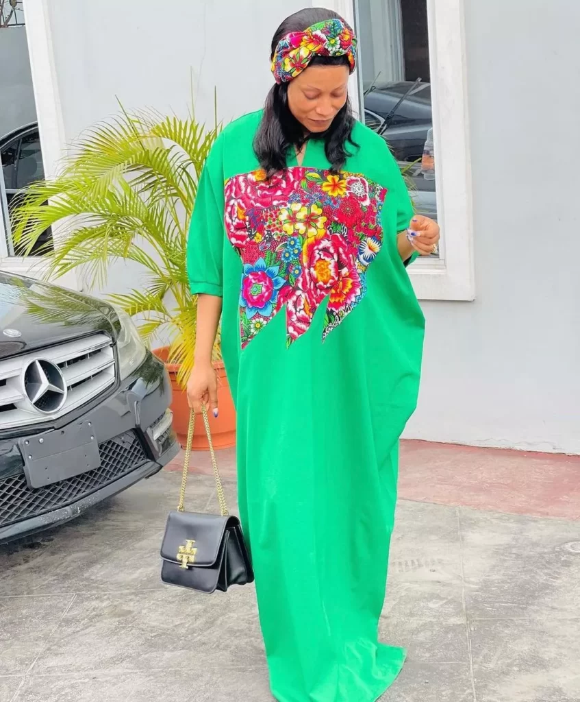 Elastic Material Bubu Gown Styles - Buy pregnant gown style