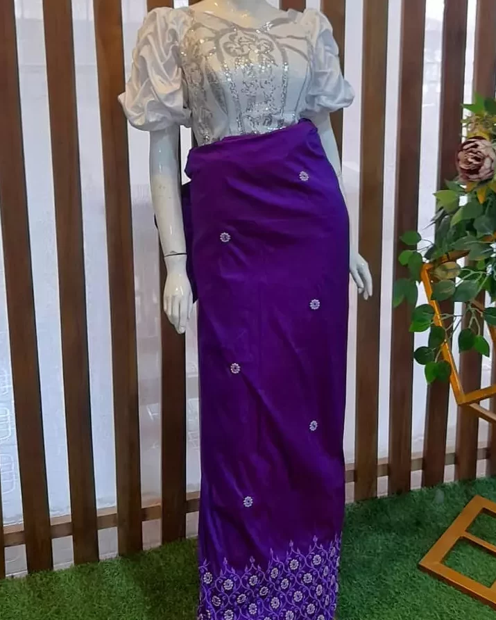 Owambe lace skirt and blouse