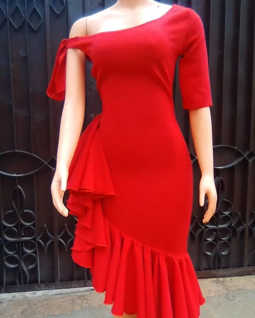 Latest English Short gowns Styles