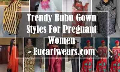 Bubu Gown Styles For Pregnant Women