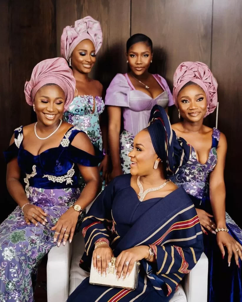 latest Lace Aso Ebi Styles