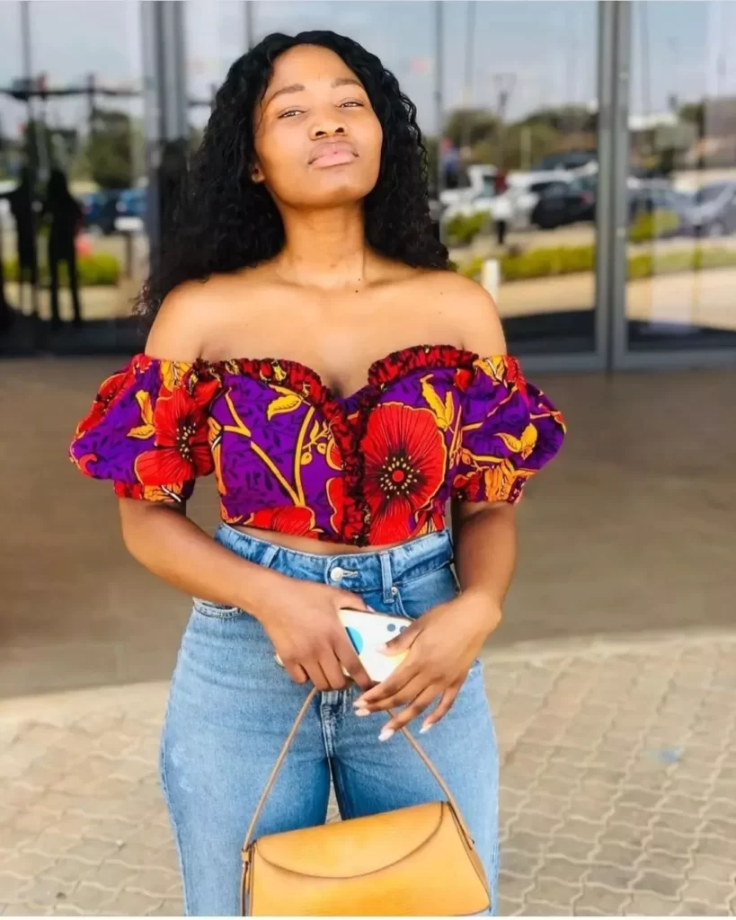 Latest Ankara Tops For Ladies
