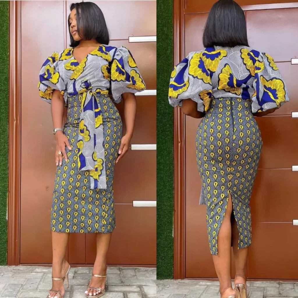 Latest Ankara Tops For Ladies