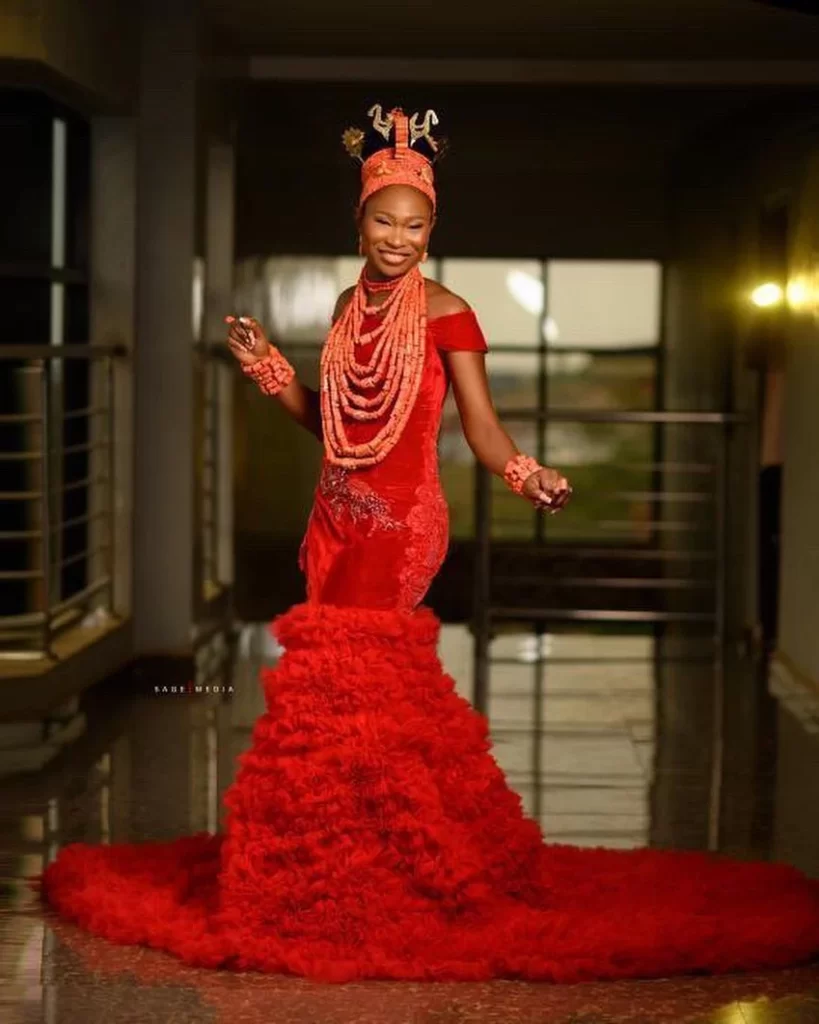 Niger Delta Traditional Wedding Attire For Women
