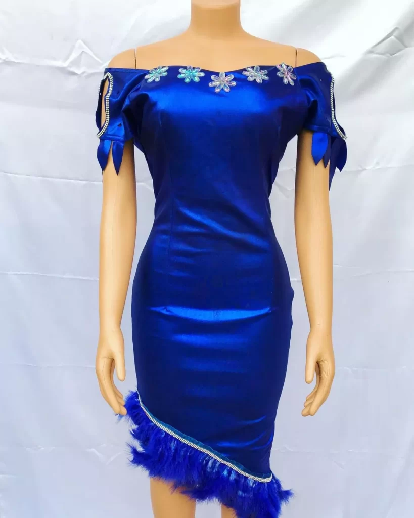 Latest English Short gowns Styles