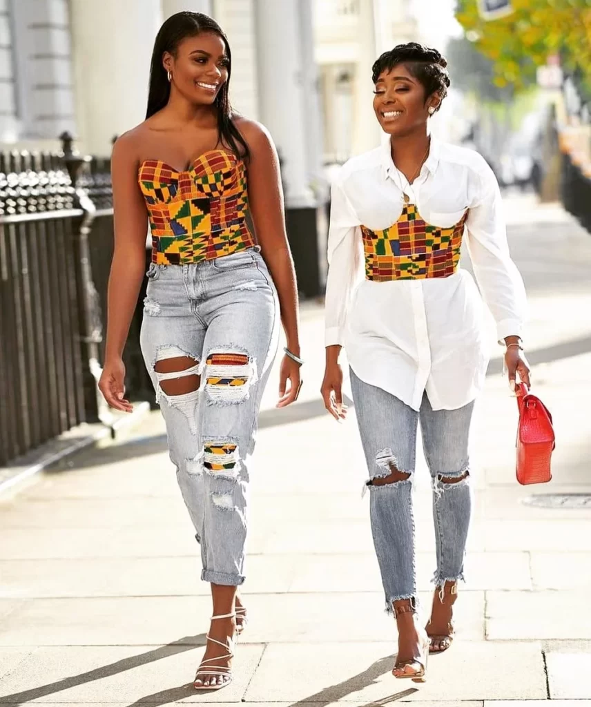 Latest Ankara Tops For Ladies