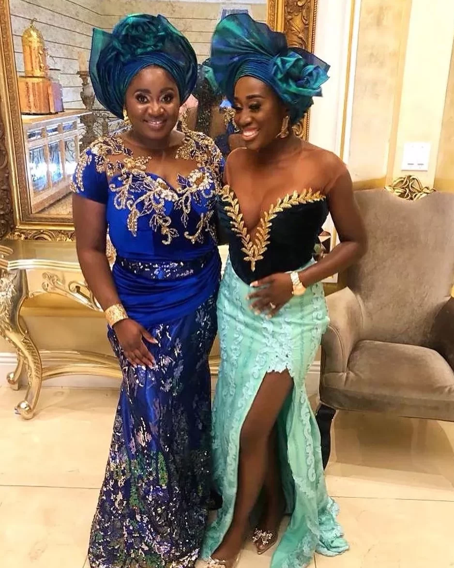 Traditional wedding attire for the bride's mother