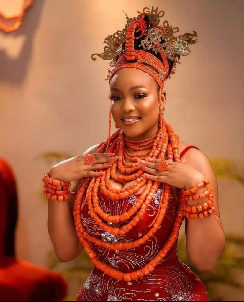 Niger Delta Traditional Wedding Attire For Couples