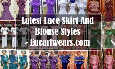 Latest Lace Skirt And Blouse Styles