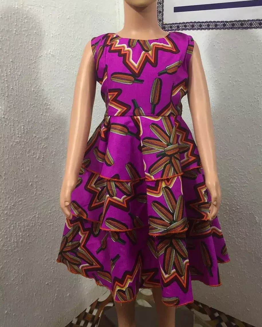 Latest Ankara Styles For Children