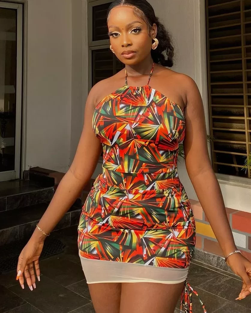 Curvy And Simple Ankara Gown Dress