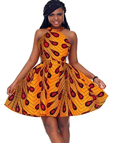 Ankara short gowns