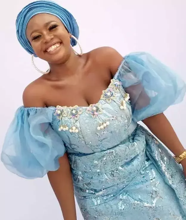 blue lace gown styles for wedding