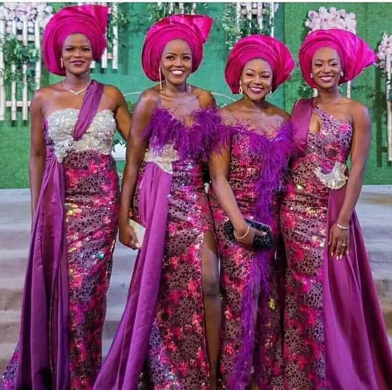 Stunning Aso Ebi Styles For Wedding Guests