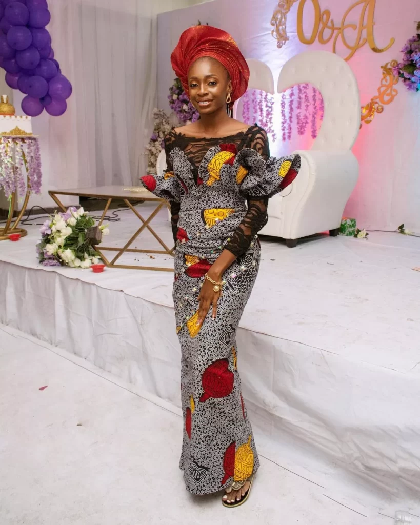 Trending Ankara Straight Long Gown Styles