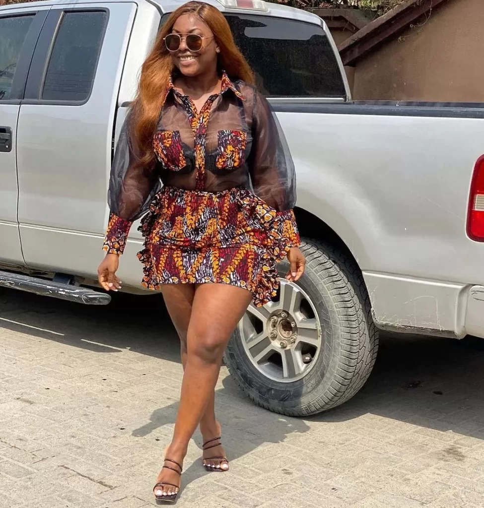 Short Ankara Gown From African fashion dress ideas