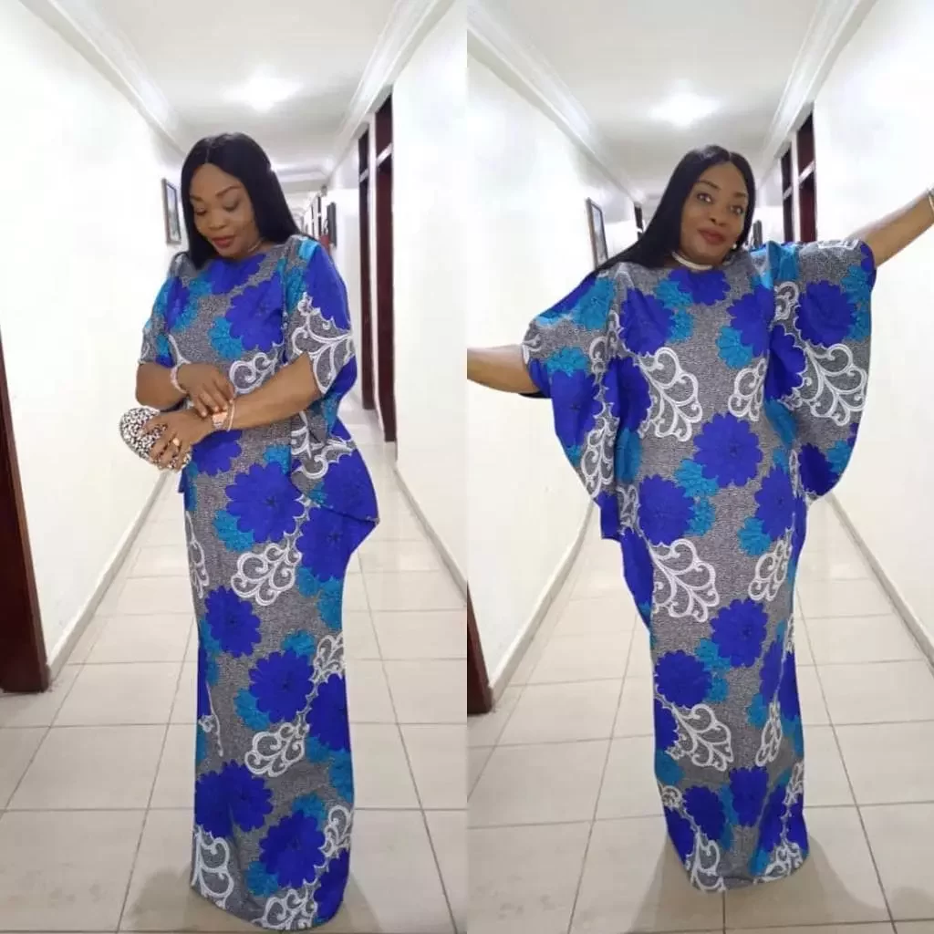 Trending Ankara Straight Long Gown Styles
