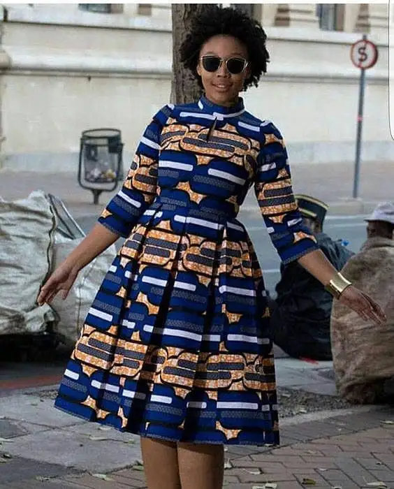 Ankara short gowns