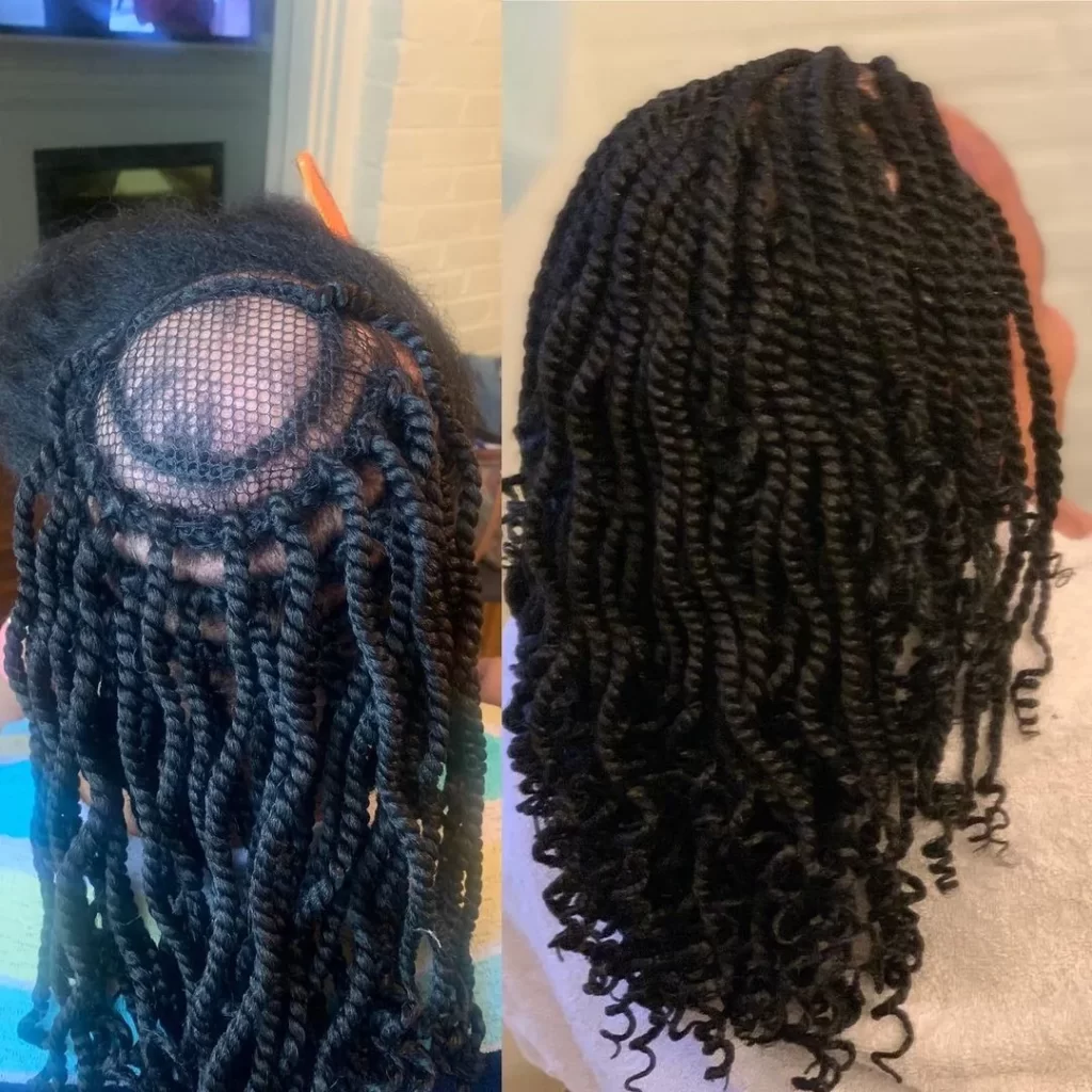 Kinky Twist Hairstyles