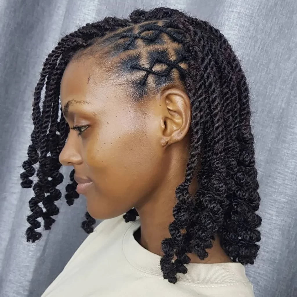 Kinky Twist Hairstyles