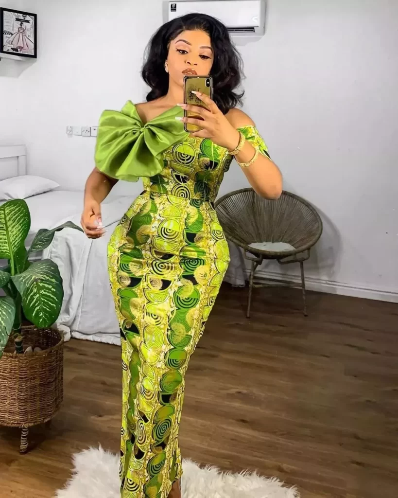 Latest Ankara Straight Long Gown Styles