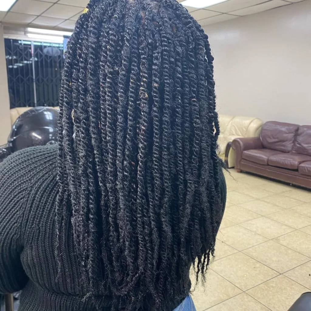 Kinky Twist Hairstyles