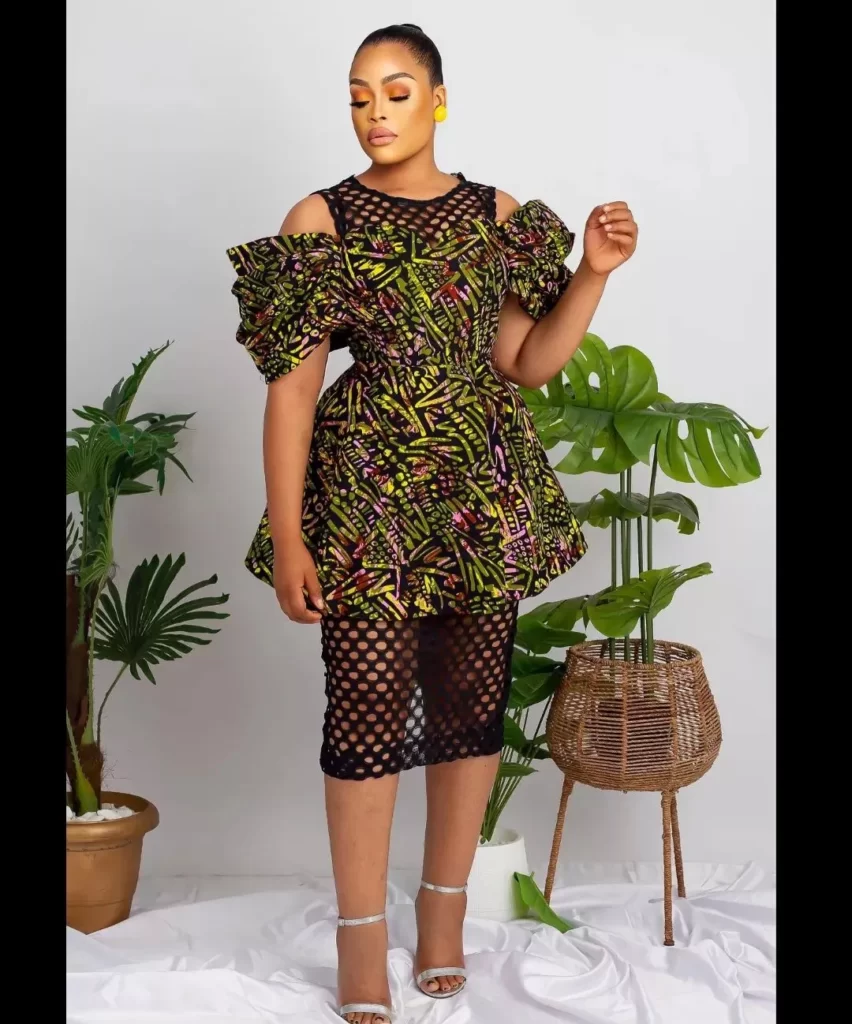 Cold Shoulder With Dropping Sleeves