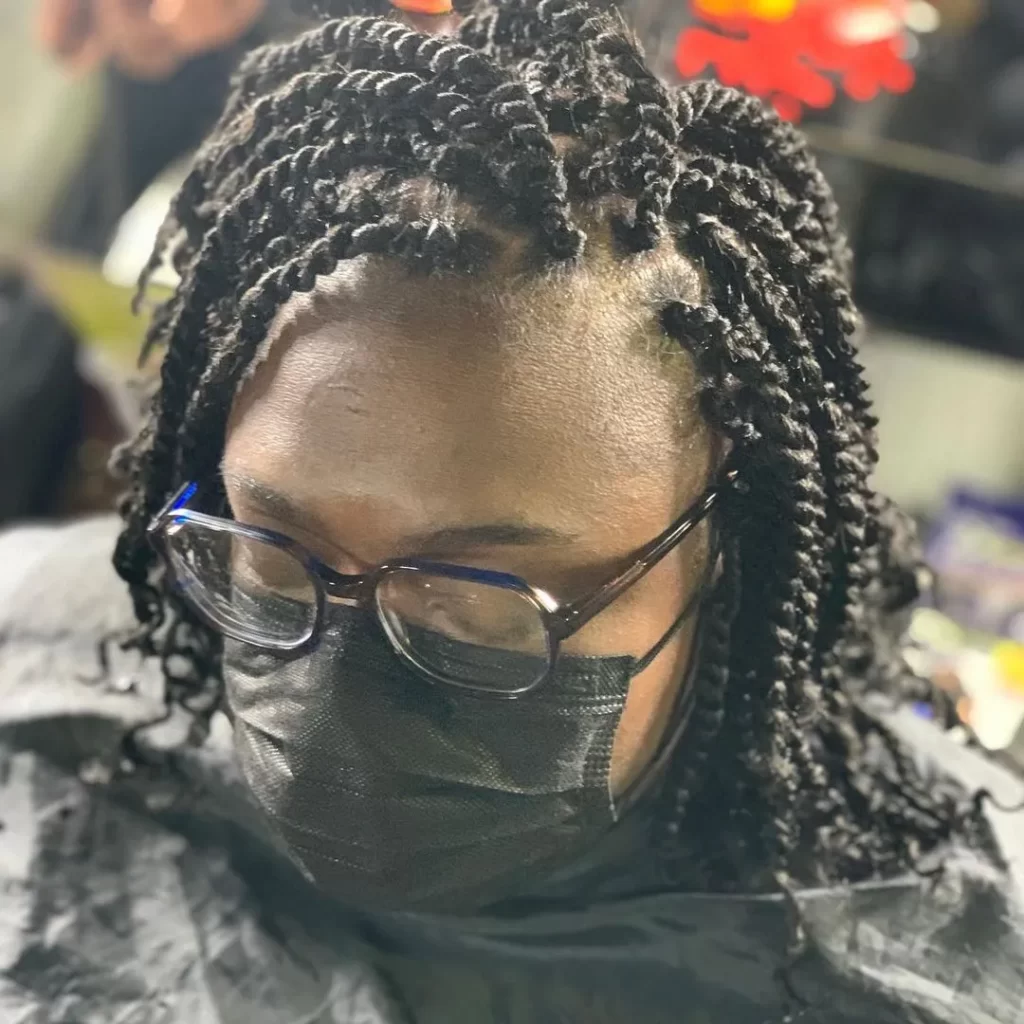 Kinky Twist Hairstyles