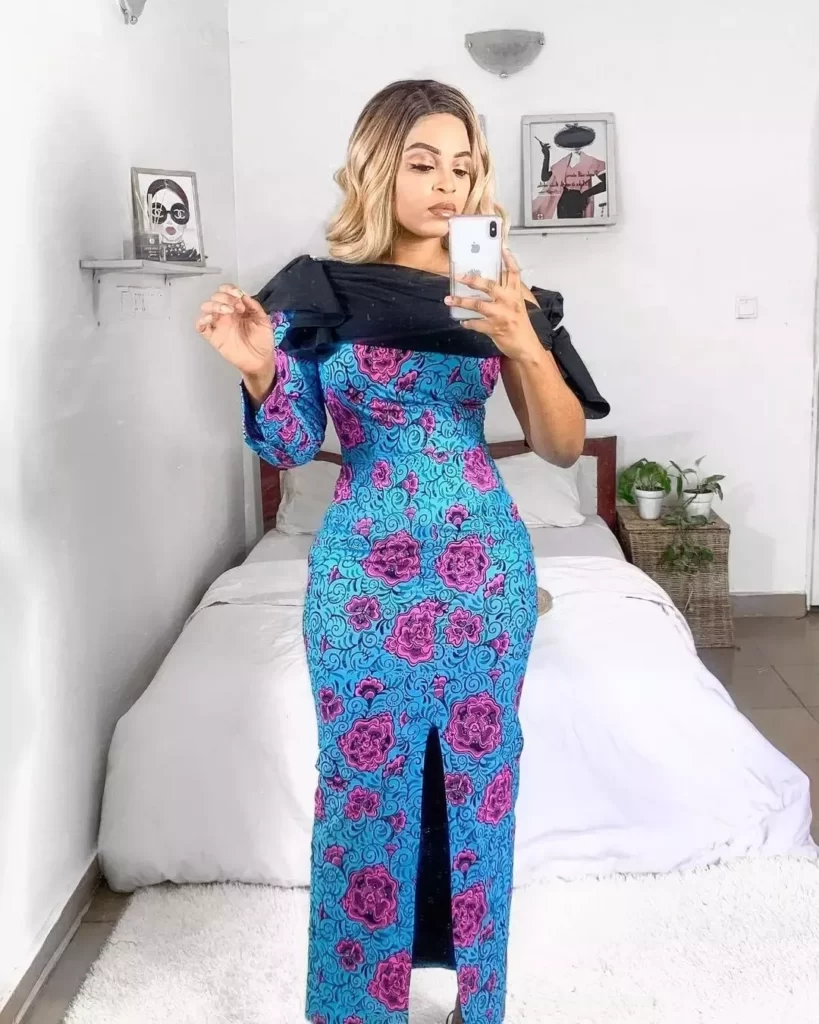 Latest Ankara Straight Long Gown Styles