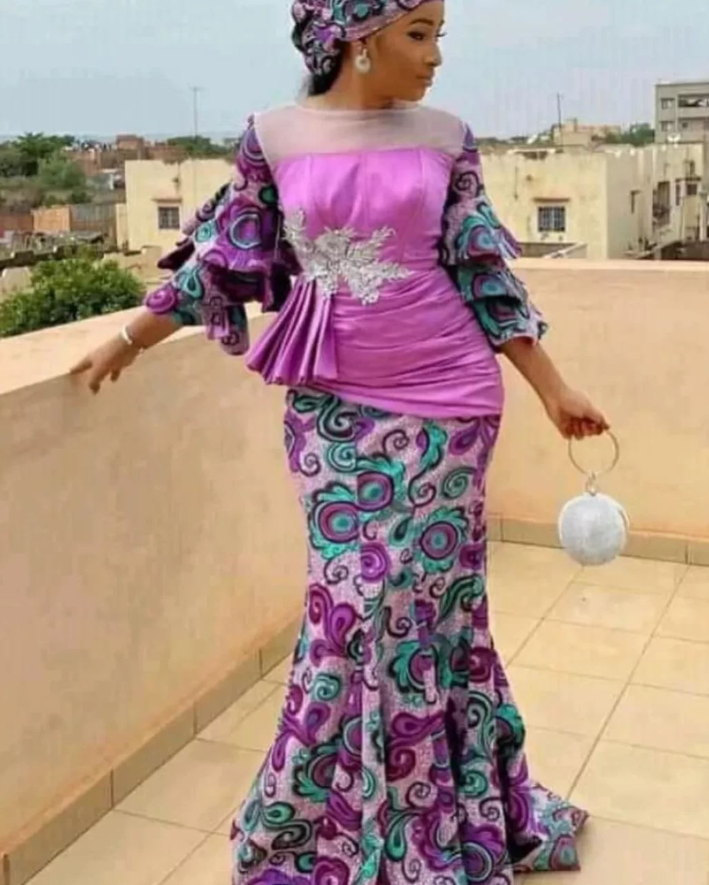 Latest Ankara Straight Long Gown Styles