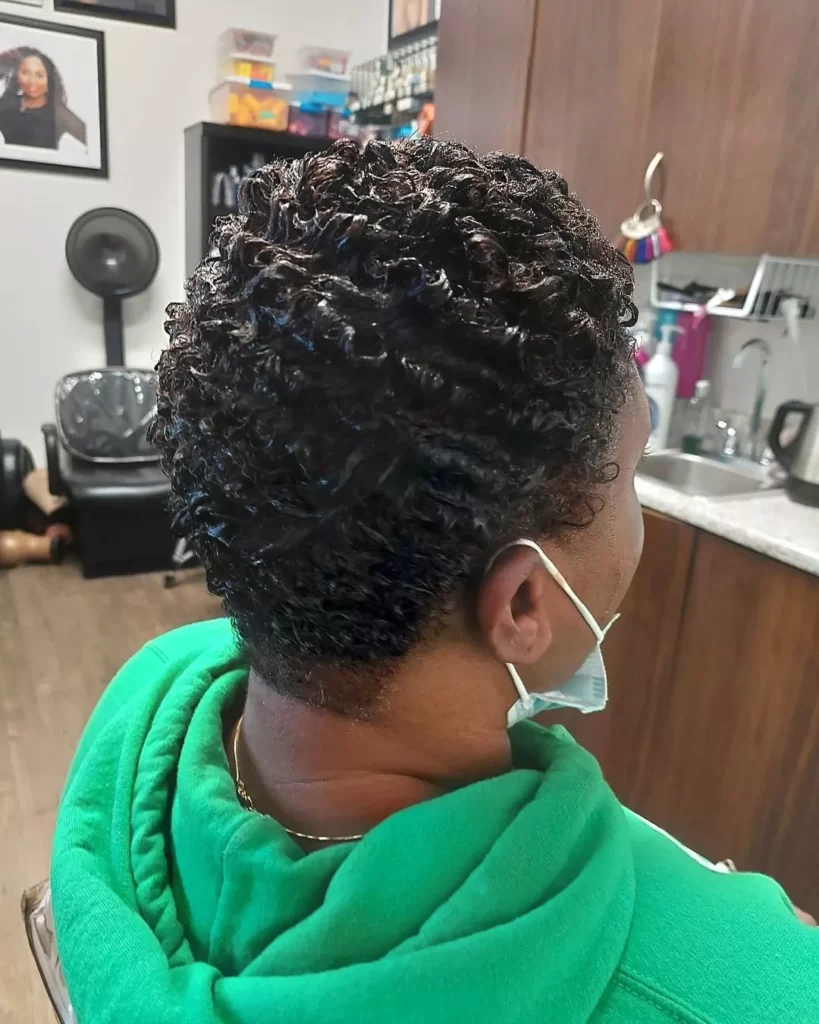 net gel hairstyle
