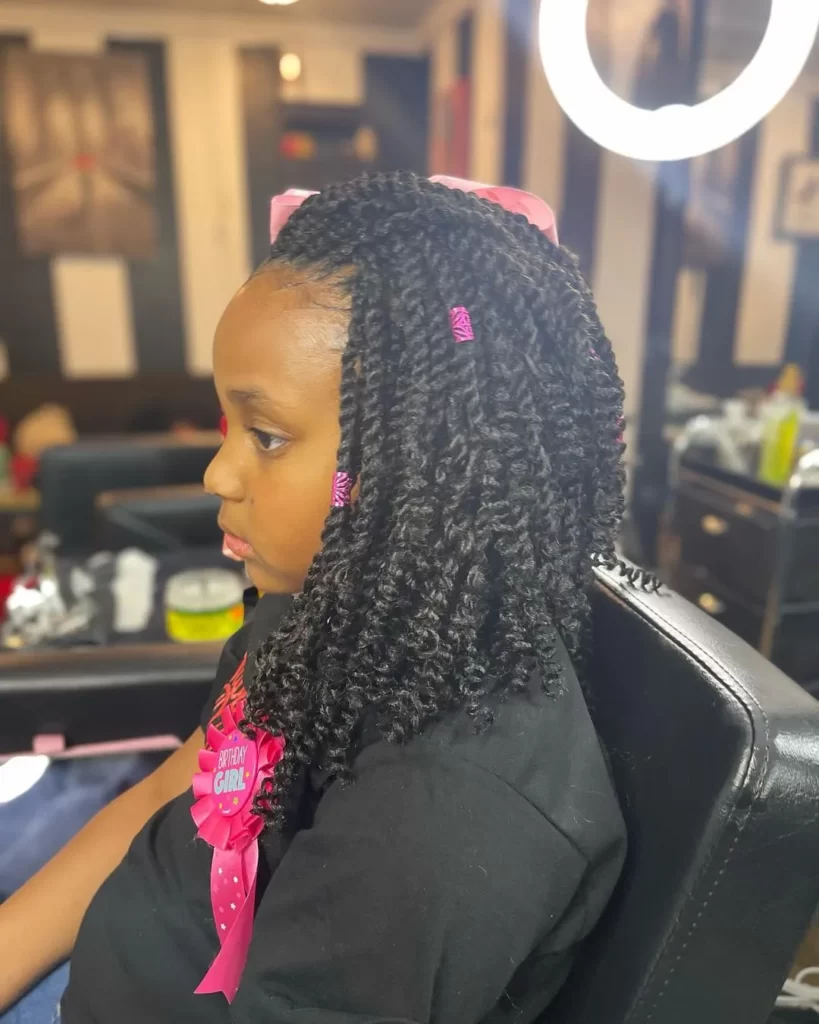 Kinky Twist Hairstyles