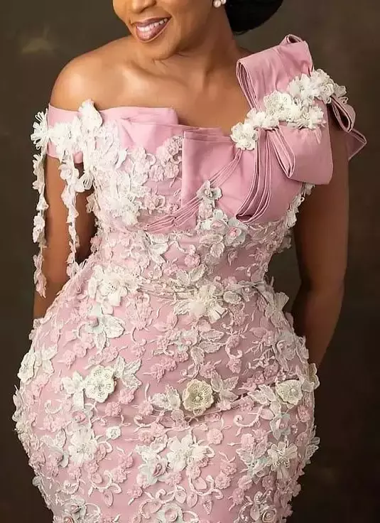 lace gown styles for chief bridesmaid