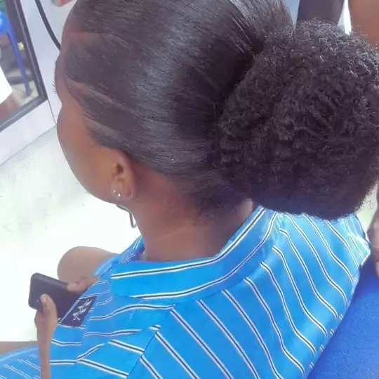 how to make gel hairstyle with kinky