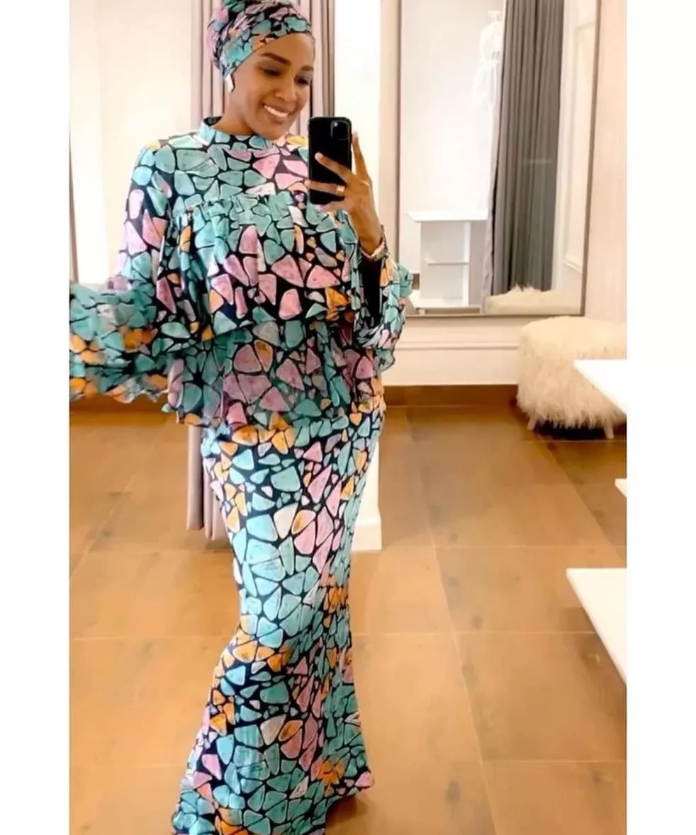 Trending Ankara Straight Long Gown Styles