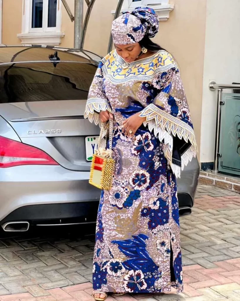Latest Ankara Straight Long Gown Styles