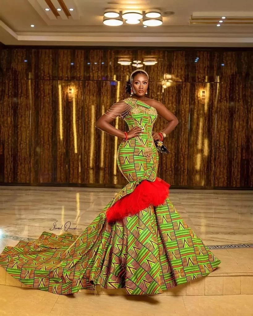 Trending Ankara Straight Long Gown Styles